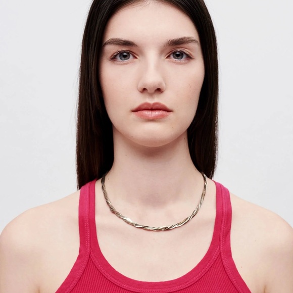 Re/done Hanes Ribbed Tank Top - Picture 3 of 4